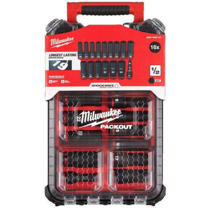Набор головок Milwaukee 4932480943