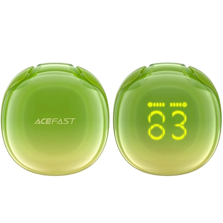 Căşti Acefast T9 Crystal Green