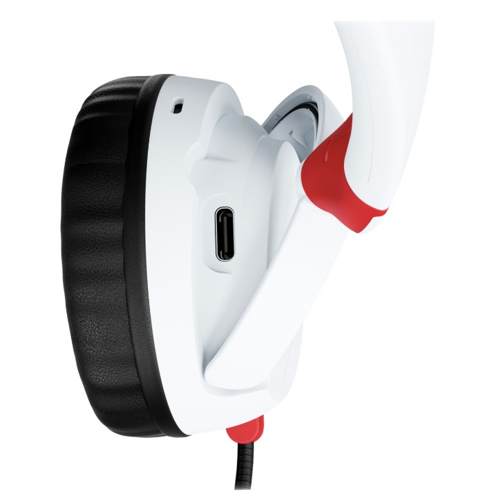 Наушники HyperX Cloud Mini White/Red (7G8F2AA)