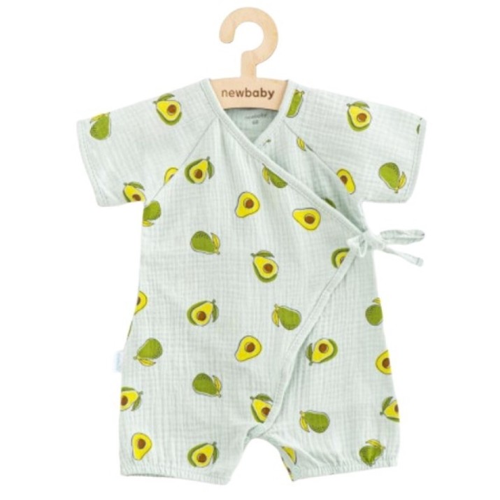 Salopetă-slip pentru copii New Baby Avocado 56cm (55391)