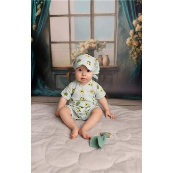 Детский комбинезон-слип New Baby Avocado 68cm (55393)