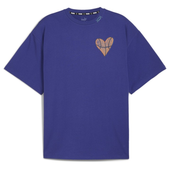 Tricou bărbătesc Puma Getting Crafty Gender Neutral Ss Tee 4 L Lapis Lazuli, s.L