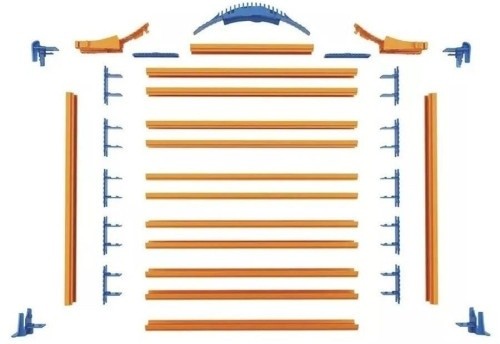 Cutie depozitare pentru jucării Hot Wheels 44pcs (HWCC9B)