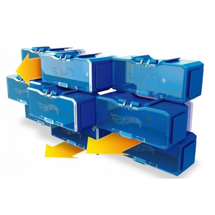 Cutie depozitare pentru jucării Hot Wheels 8pcs (HWCC8A)
