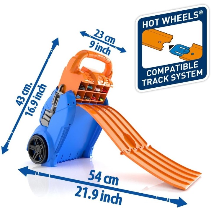 Ящик для игрушек Hot Wheels Car Case 2in1 (HWCC14)