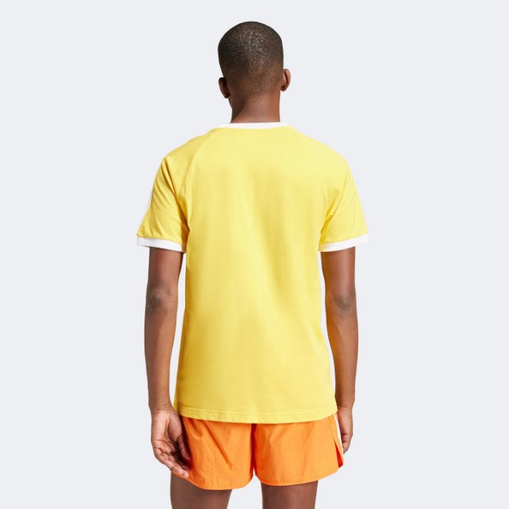 Tricou bărbătesc Adidas 3-Stripes Tee Bold Gold, s.M