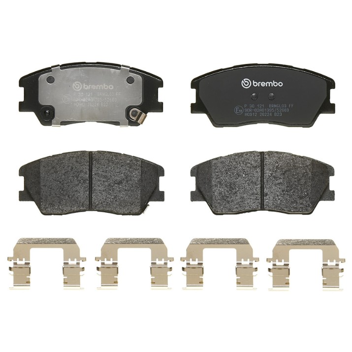 Комплект тормозных колодок Brembo P 30 121