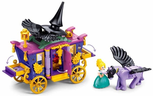 Set de construcție Sluban The Forest Sorceress's Carriage (B1056)
