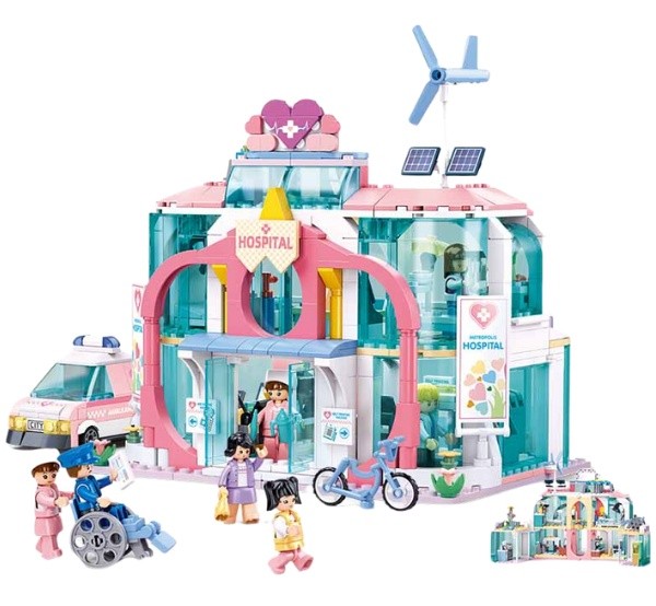 Конструктор Sluban Metropolis Hospital (B1216)