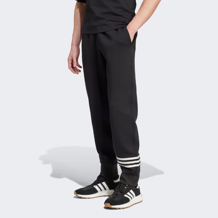 Pantaloni spotivi pentru bărbați Adidas Adicolor Neuclassics Pants Black, s.S