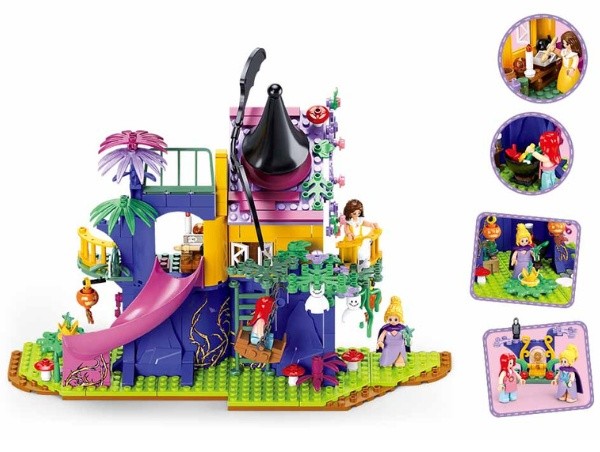 Set de construcție Sluban Magic Tree House (B1057)