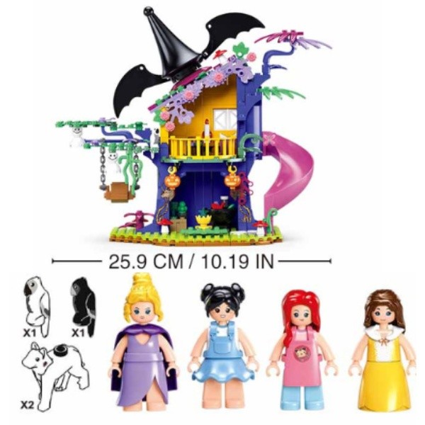 Set de construcție Sluban Magic Tree House (B1057)
