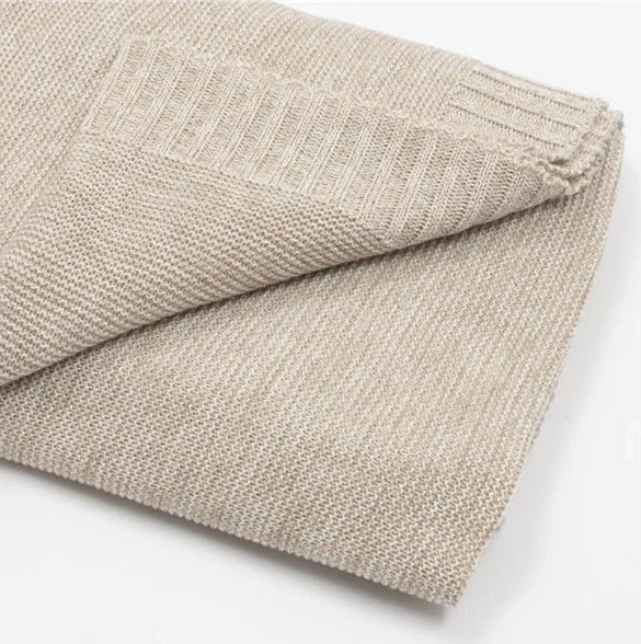 Pătură New Baby Bamboo 100x80сm Beige (54078)