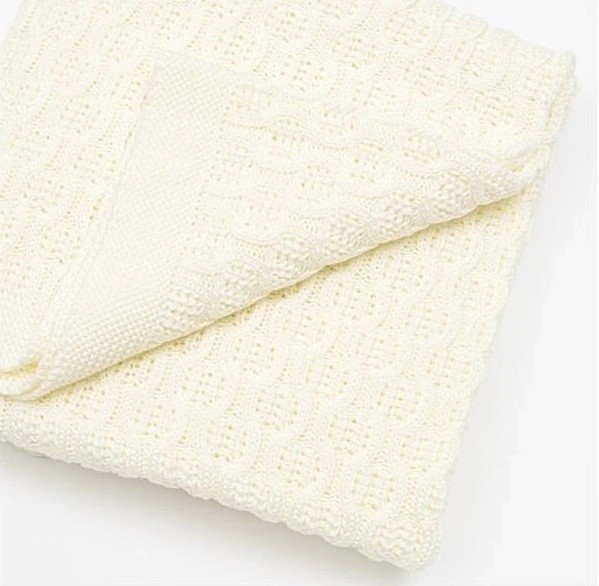 Pătură New Baby Bamboo 100x80сm Cream (54075)