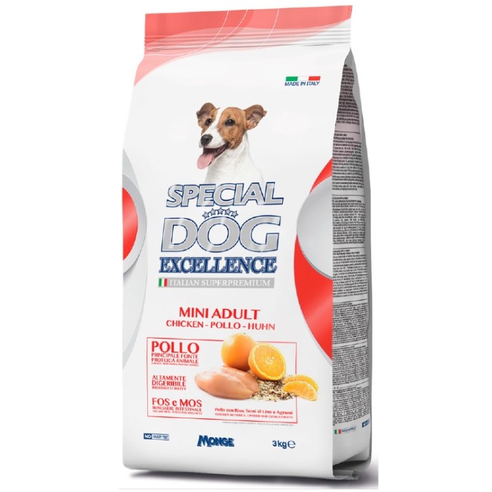 Сухой корм для собак Special Dog Adult Mini Chicken 3kg