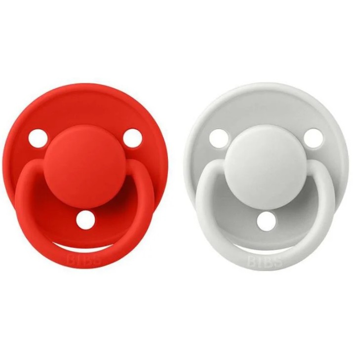 Пустышка BIBS De Lux 2 Pack 6-18months Candy Apple/Haze (190235)