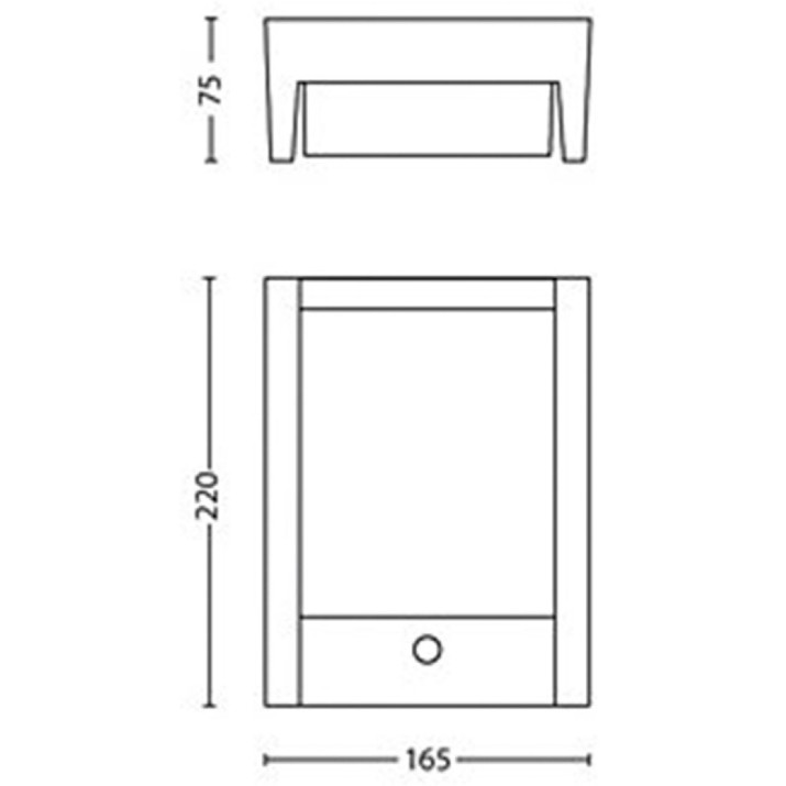 Aplică exterior Philips Arbour 915005193901