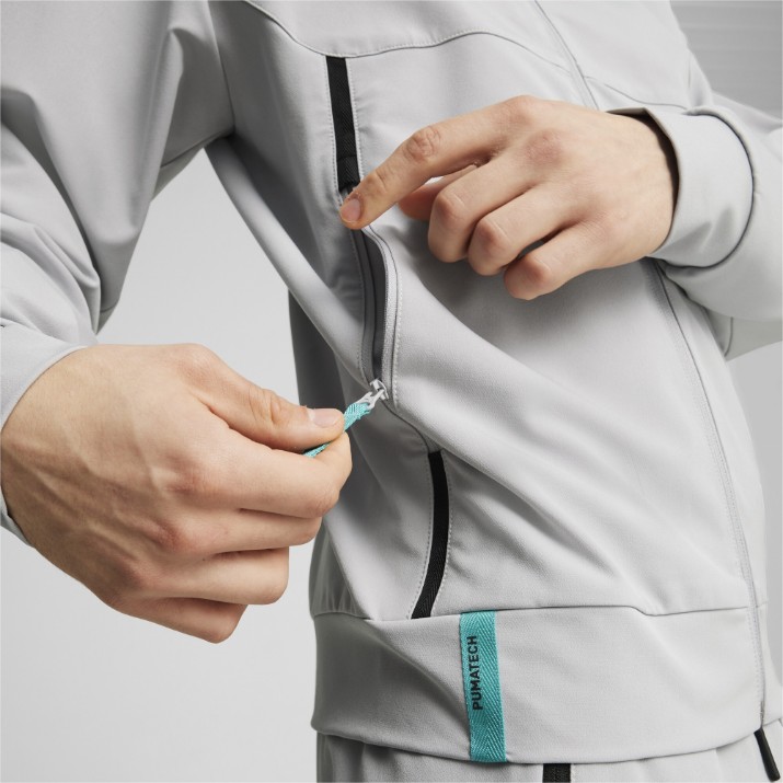Мужская ветровка Puma Mapf1 Pumatech Jacket Team Silver, s.S
