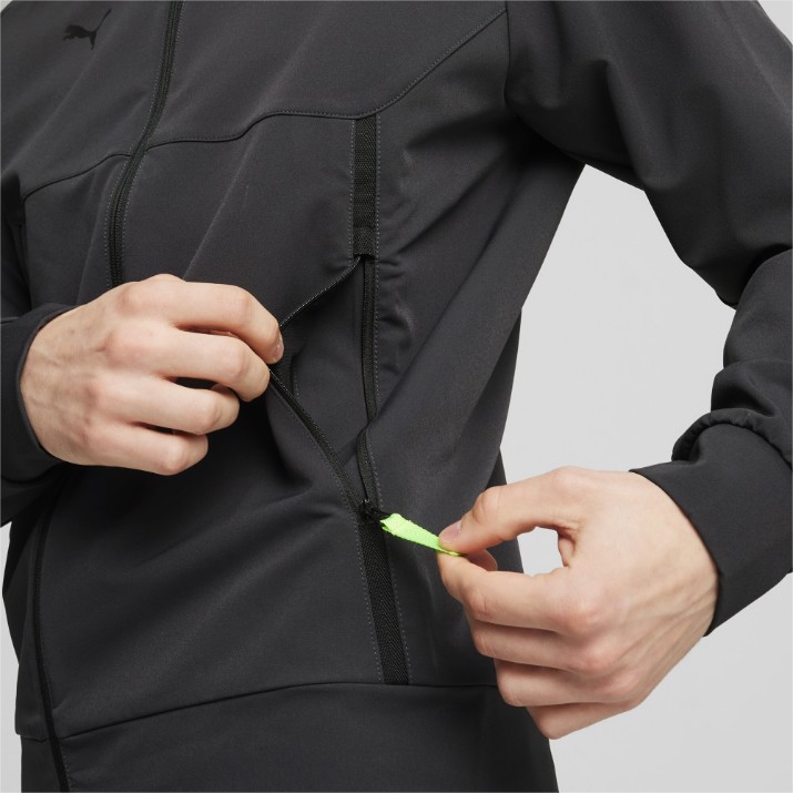 Мужская ветровка Puma Mapf1 Pumatech Jacket Puma Black, s.XL