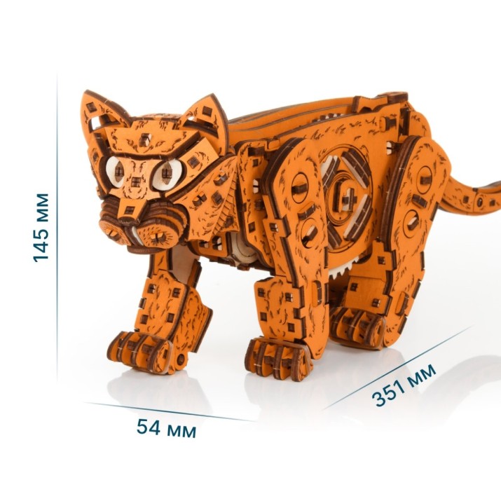 3D-puzzle Ewa Toys Ginger Kitten