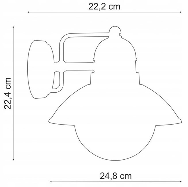 Aplică exterior Philips Hoverfly 915005309101