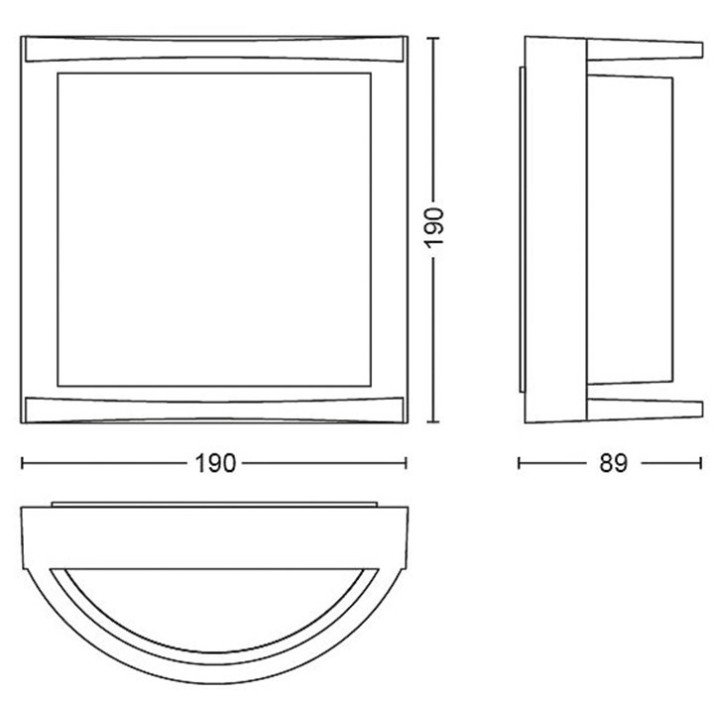Aplică exterior Philips Samondra 915005554401