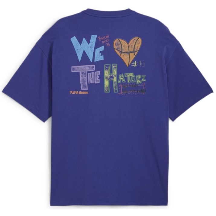 Tricou bărbătesc Puma Getting Crafty Gender Neutral Ss Tee 4 L Lapis Lazuli, s.XS