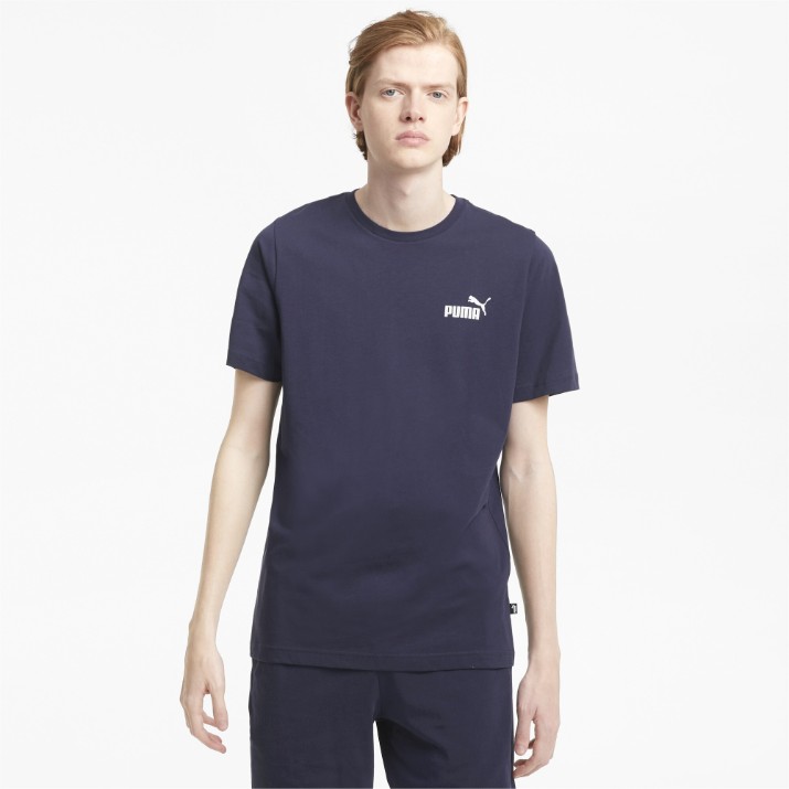 Tricou bărbătesc Puma Ess Small Logo Tee Navy, s.S