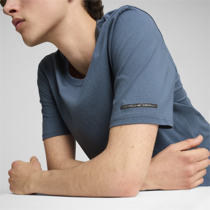 Мужская футболка Puma Porsche Essential T-Shirt Gray Skies, s.XXL