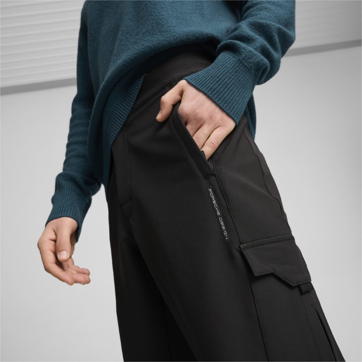 Мужские спортивные штаны Puma Porsche Cargo Pants Puma Black, s.M