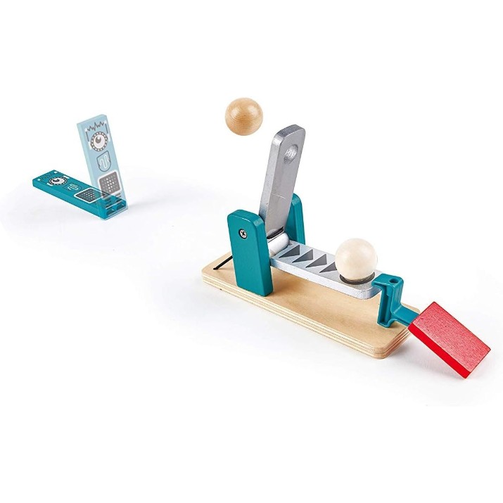 Joc educativ de masa Hape Robot Factory Domino (E1057)