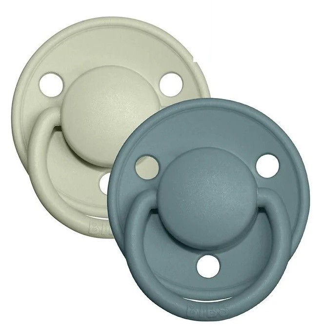 Пустышка BIBS De Lux 2 Pack 6-18months Island Sea/Sage (190226)
