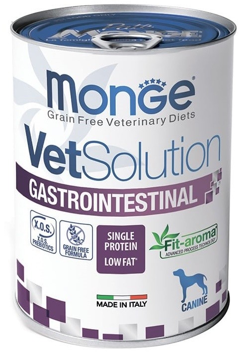 Hrană umedă pentru câini Monge VetSolution Dog Gastrointestinal 400g