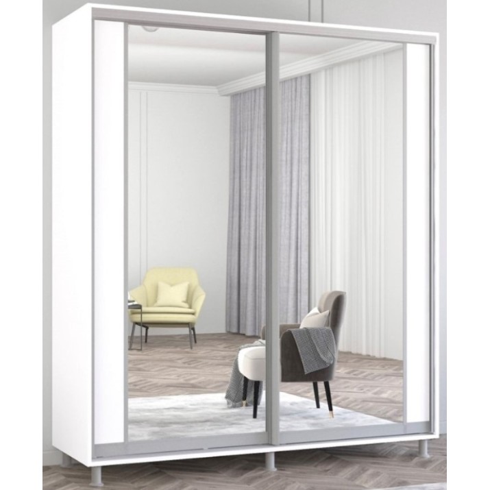 Шкаф-купе Mobildor-Lux Aron-S 160x240 White (arons4752) K2