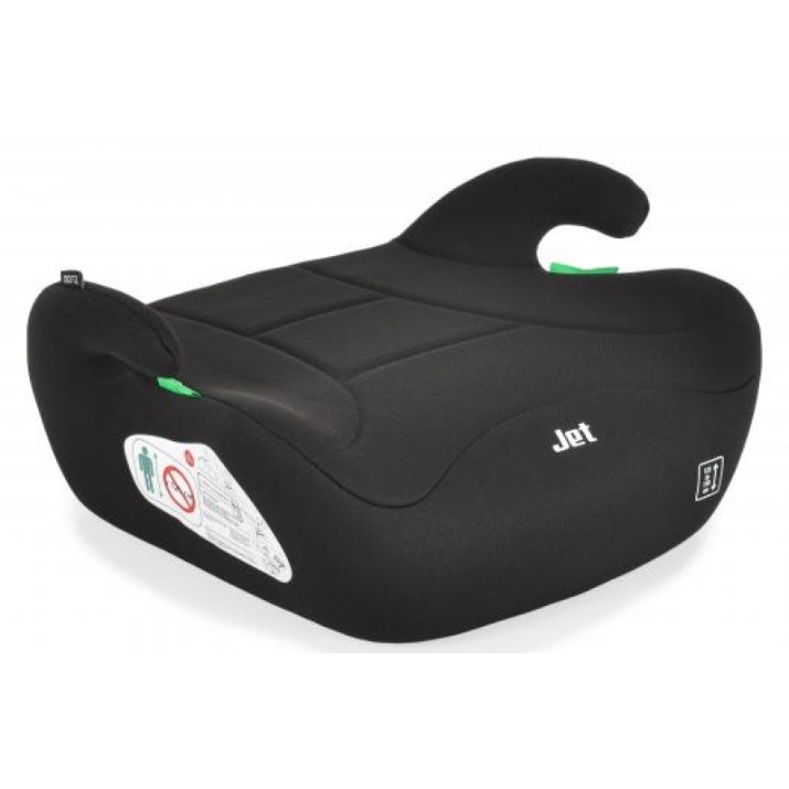 Scaun auto înălțător pentru copii Moni Jet Black