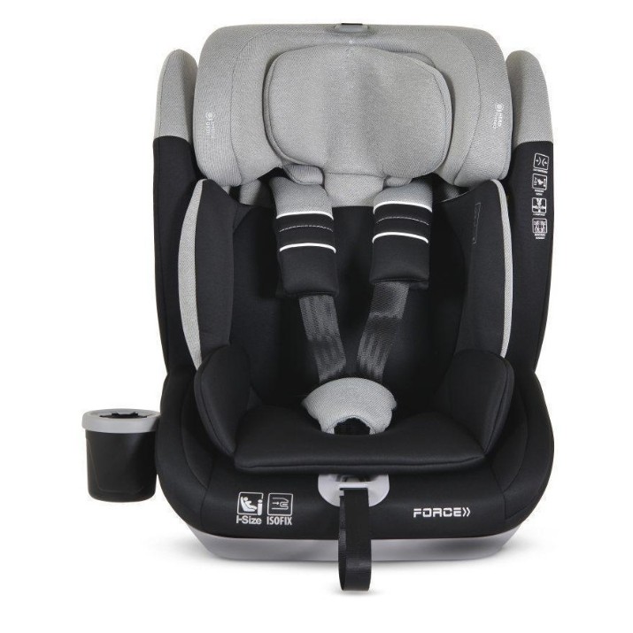 Детское автокресло Cangaroo Force Grey