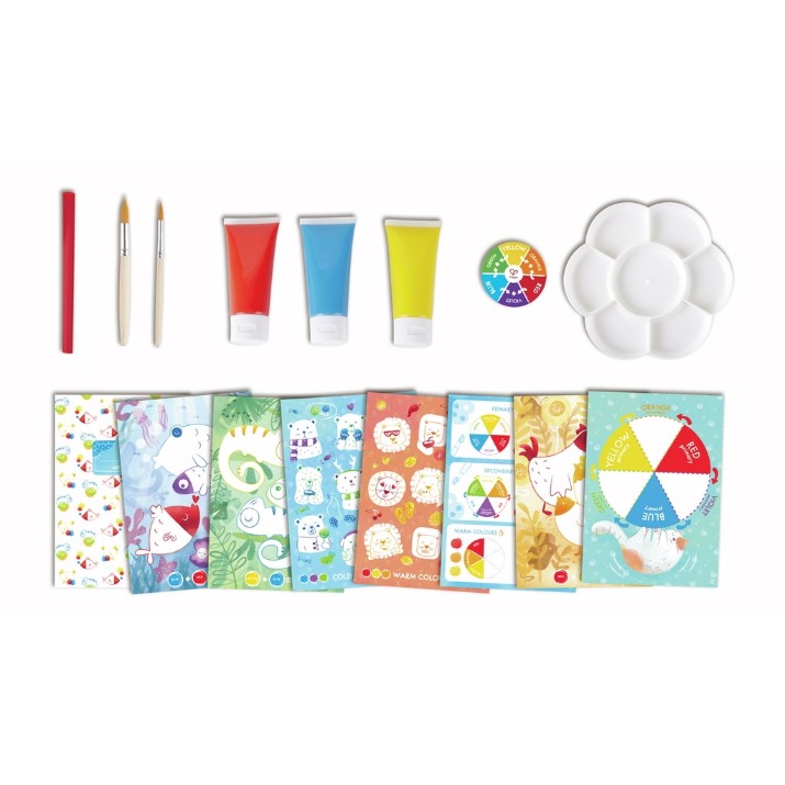 Set de desen pentru copii Hape Colour Mix Painting (E1069)