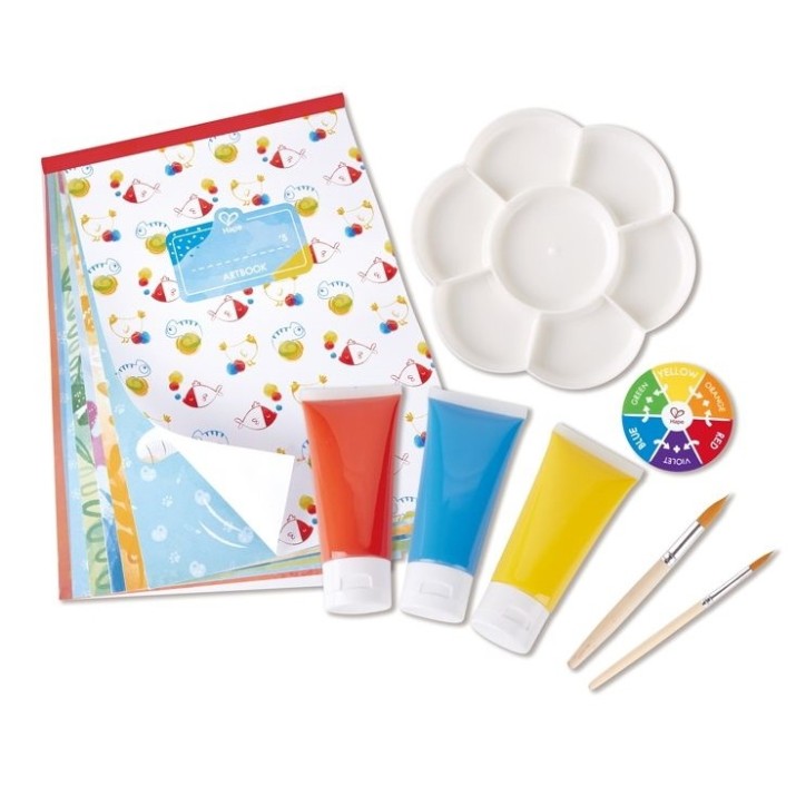 Set de desen pentru copii Hape Colour Mix Painting (E1069)