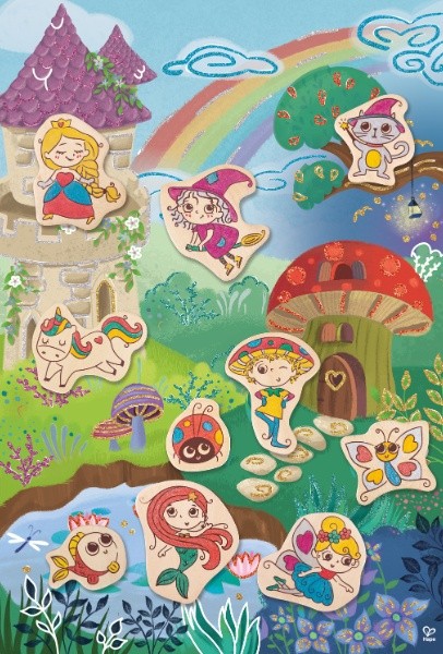Набор для декорирования Hape Magic Friends (E1077)