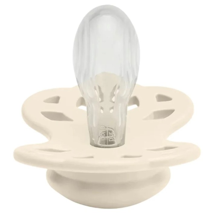 Suzeta BIBS Infinity Symmetrical 0+ months Ivory (441216C)