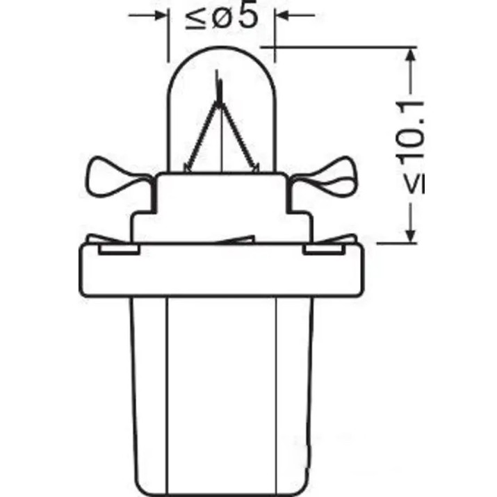 Автомобильная лампа Osram Original Line (2721MFX)