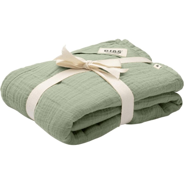 Plapumă pentru bebeluși BIBS Swaddle Sage (9402250)