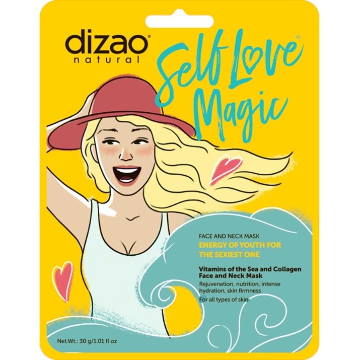 Masca textila Dizao Vitamins of The Sea & Collagen 