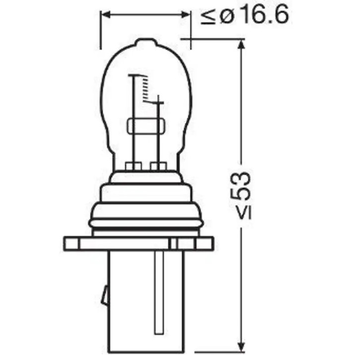 Lampa auto Osram Original Line P13W (828)