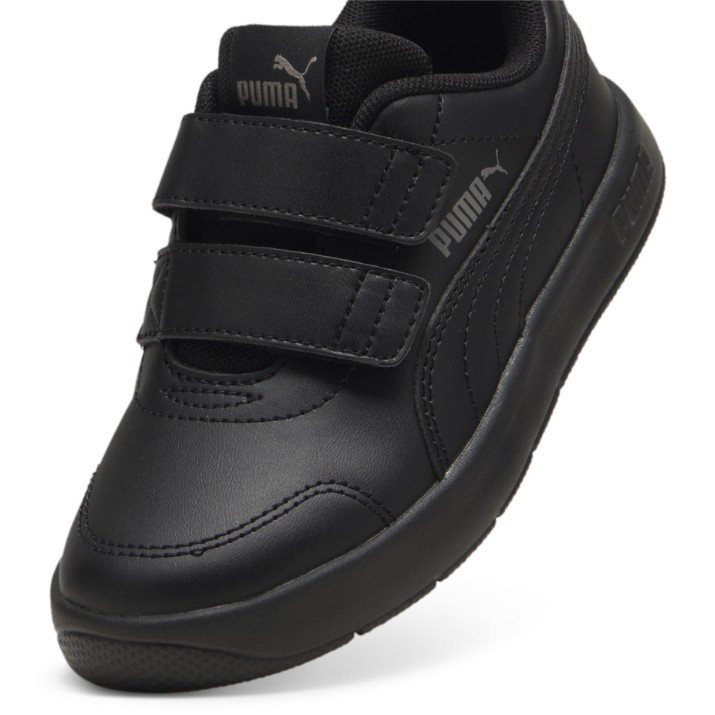 Ghete pentru copii Puma Courtflex V3 V Ps Puma Black/Cast Iron, s.27.5