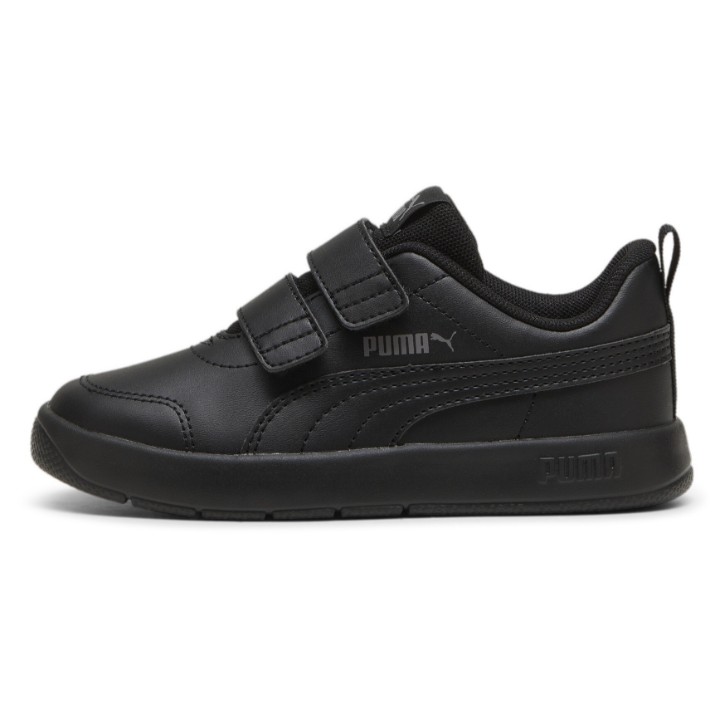 Ghete pentru copii Puma Courtflex V3 V Ps Puma Black/Cast Iron, s.28.5