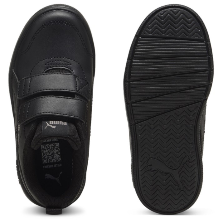 Кеды детские Puma Courtflex V3 V Ps Puma Black/Cast Iron, s.32