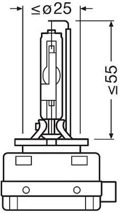 Lampa auto Osram Xenarc Original D3S (66340-1SCB)