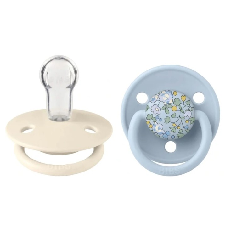 Suzeta BIBS Liberty De Lux 2 Pack Eloise Baby Blue Mix 0-36months (15011101)