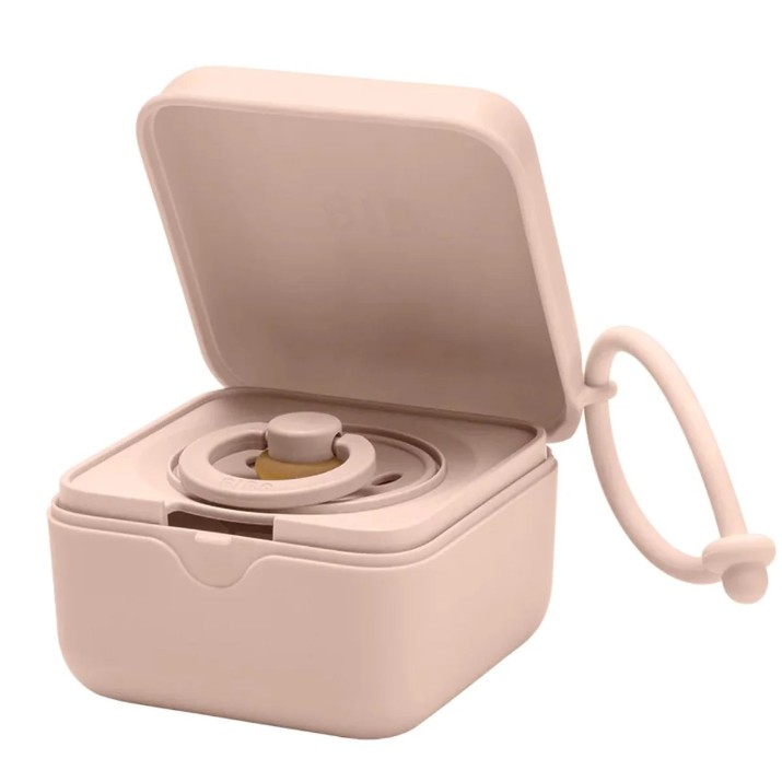 Cutie de depozitare suzete multifuncțională BIBS Liberty Eloise Blush (420011244)